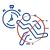 Icono de Accesible en distintas lenguas